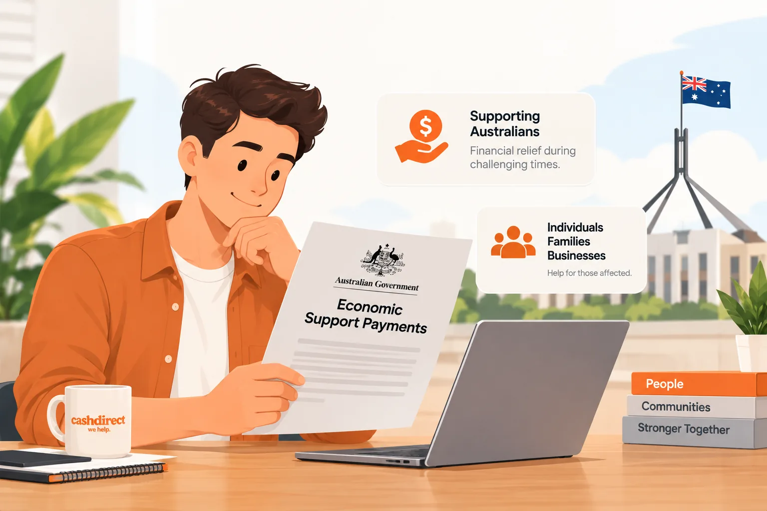 Cash Direct – Update: Government Economic Support Payments